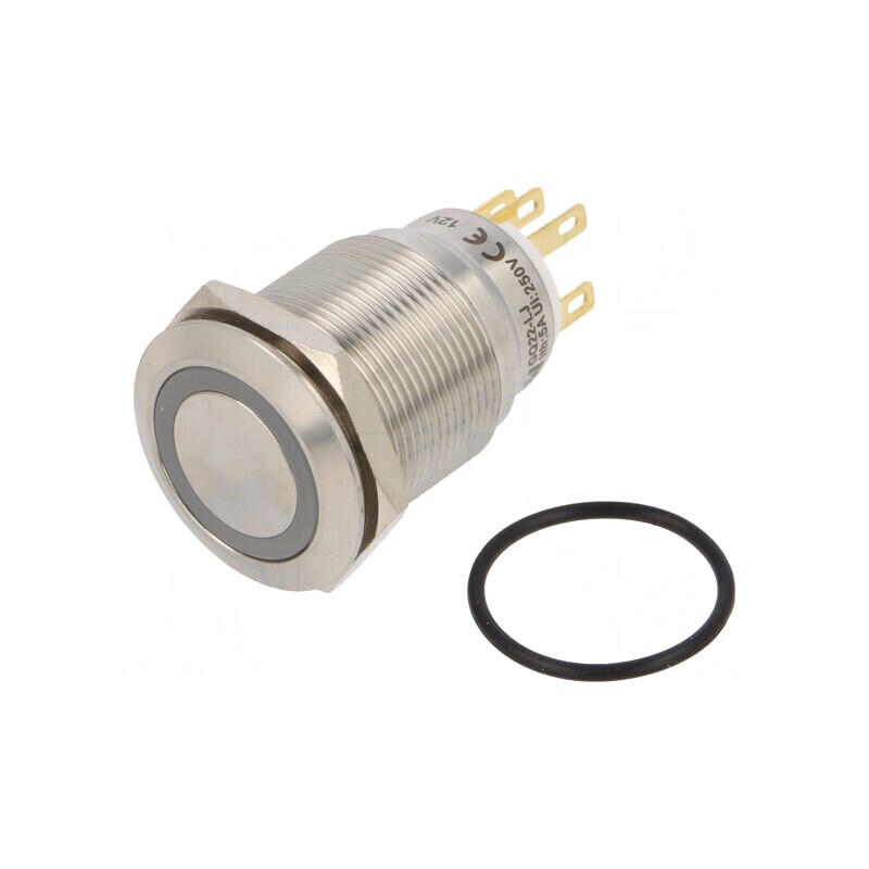 Comutator Anti-Vandalism IP65 SPDT 3A/220VAC 5A/24VDC | Electronic-mag.ro | Componente Electronice