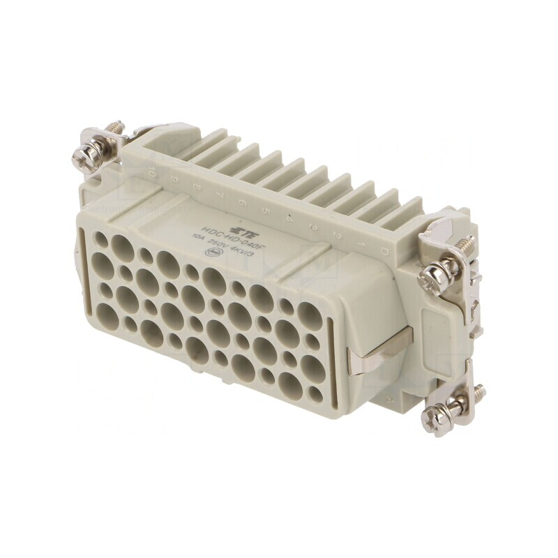 Conector HDC Mamă 40 Pin fără Contacte | Electronic-mag.ro | Componente Electronice