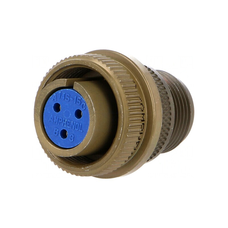 Conector circular din aluminiu 14S 97-3106A-14S-1S | Electronic-mag.ro | Componente Electronice