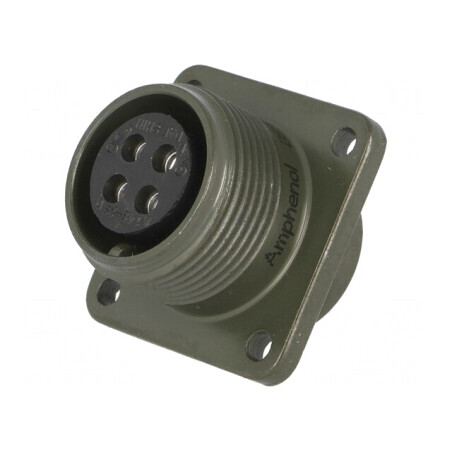 Conector circular aluminiu 14S MS/DS | Electronic-mag.ro | Componente Electronice