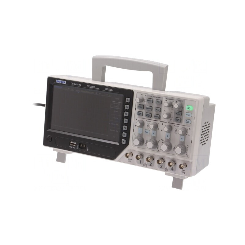 Osciloscop digital 4 canale 250MHz 1Gsps HANTEK DSO4254C | Electronic-mag.ro | Componente Electronice