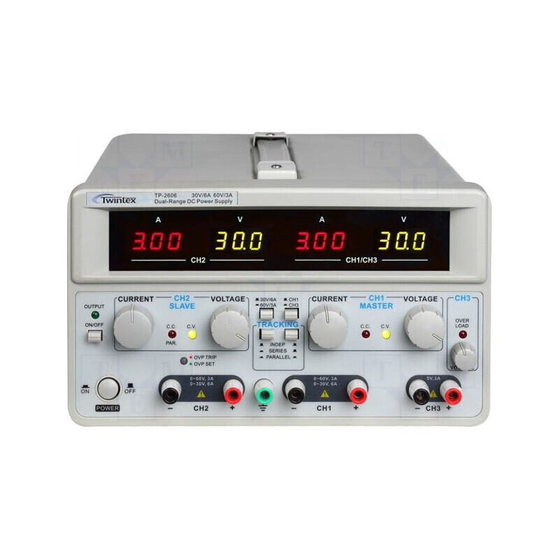 Alimentator de laborator multicanal 0-30V 0-6A TP-2606 | Electronic-mag.ro | Componente Electronice