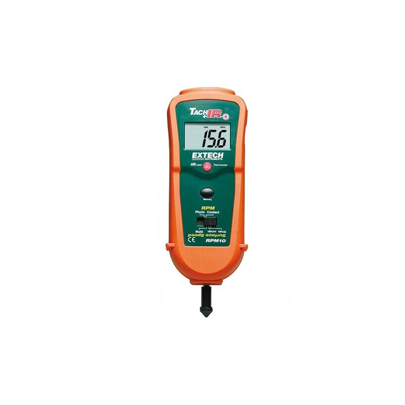 Tahometru LCD 5 cifre Temp IR RPM10 | Electronic-mag.ro | Componente Electronice