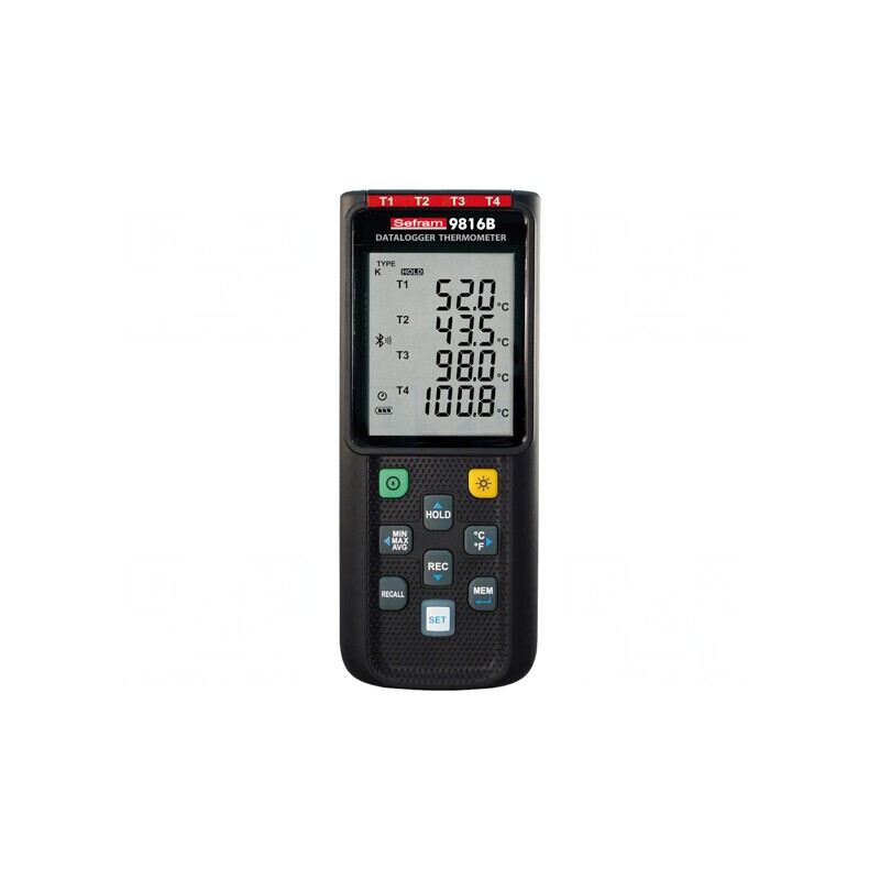 Înregistrator Date Temperatură cu Sondă Externă SEFRAM9816B | Electronic-mag.ro | Componente Electronice