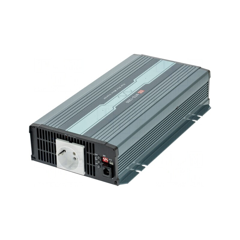 Convertor: DC/AC 1,2kW Uieş: 230VAC 20÷33VDC 333x184x70mm 92%, NTS-1200-224EU | Electronic-mag.ro | Componente Electronice