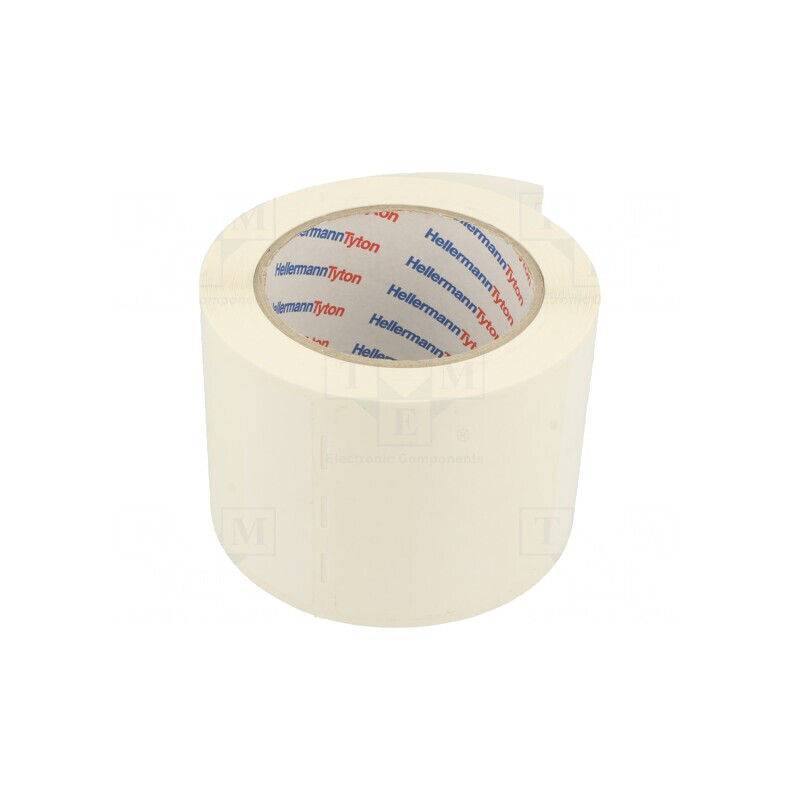 Etichetă Autolaminată pentru Cablu Albă 25,4mm x 95,25mm | Electronic-mag.ro | Componente Electronice