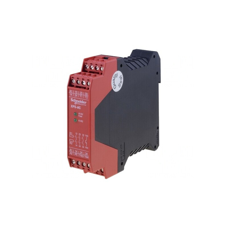 Releu de Siguranță 115VAC pentru Șină DIN XPSAC3421P | Electronic-mag.ro | Componente Electronice