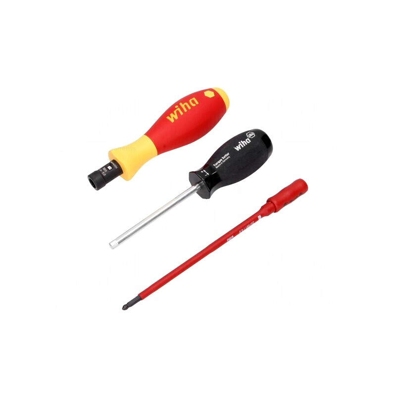 Kit Șurubelnițe Dinamometrice Reglabile 1kVAC 138mm 6mm 6% 26626 | Electronic-mag.ro | Componente Electronice
