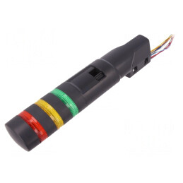 Coloană de semnalizare LED roşu/galben/verde | Electronic-mag.ro | Componente Electronice
