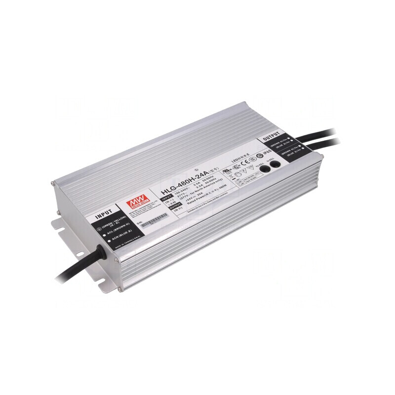 Alimentator LED 480W 24V IP65 | Electronic-mag.ro | Componente Electronice