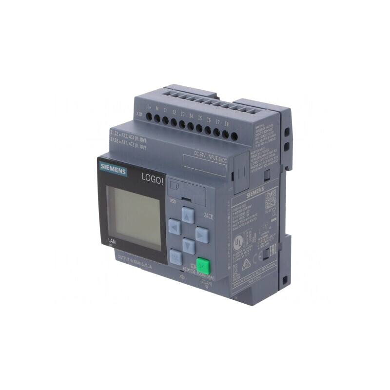 Releu Programabil 24VDC/300mA 8 Intrări Analogice | Electronic-mag.ro | Componente Electronice