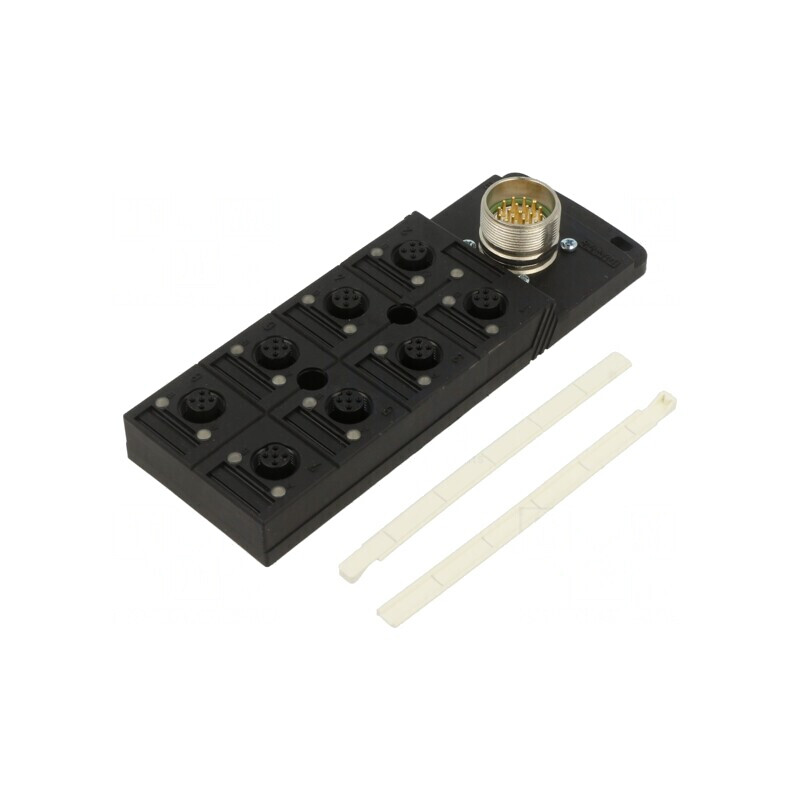 Cutie de conexiuni SACB-8/16-L-M23 | Electronic-mag.ro | Componente Electronice