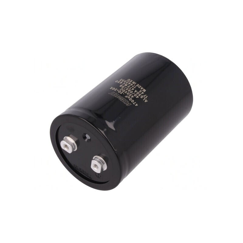 Condensator Electrolitic 4,7mF 450VDC Ø77x115mm ±20% 20000h | Electronic-mag.ro | Componente Electronice
