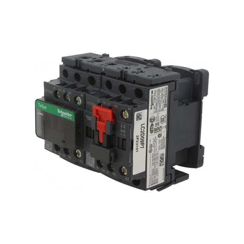Contactor Reversibil 3 Poli 230VAC 9A TeSys D | Electronic-mag.ro | Componente Electronice