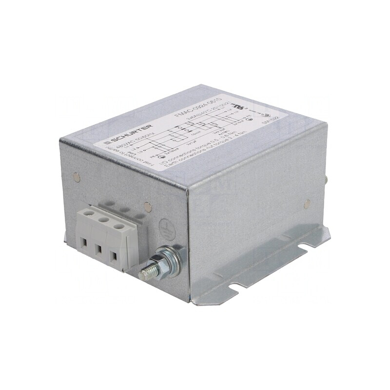 Filtru anti-interferențe trifazic 6A 106x100x58mm | Electronic-mag.ro | Componente Electronice Filtru anti-interferențe trifazic 6A 106x100x58mm | Electronic-mag.ro | Componente Electronice