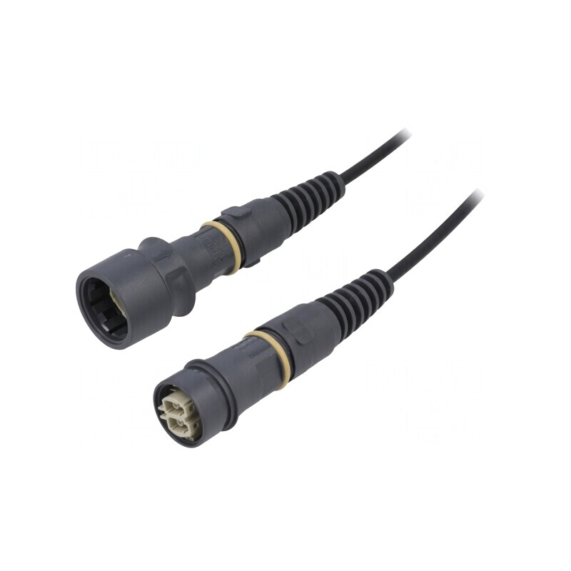 Patch Cord Fibră Optică Duplex Multimod Tip Baionetă | Electronic-mag.ro | Componente Electronice