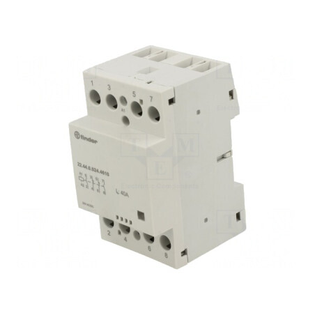 Contactor 4-poli 40A 24V IP20 | Electronic-mag.ro | Componente Electronice