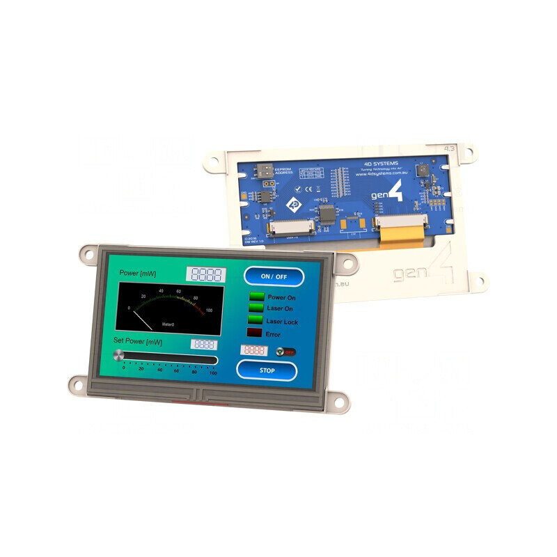 Afișaj TFT 4,3" 480x272 LED 5VDC | Electronic-mag.ro | Componente Electronice