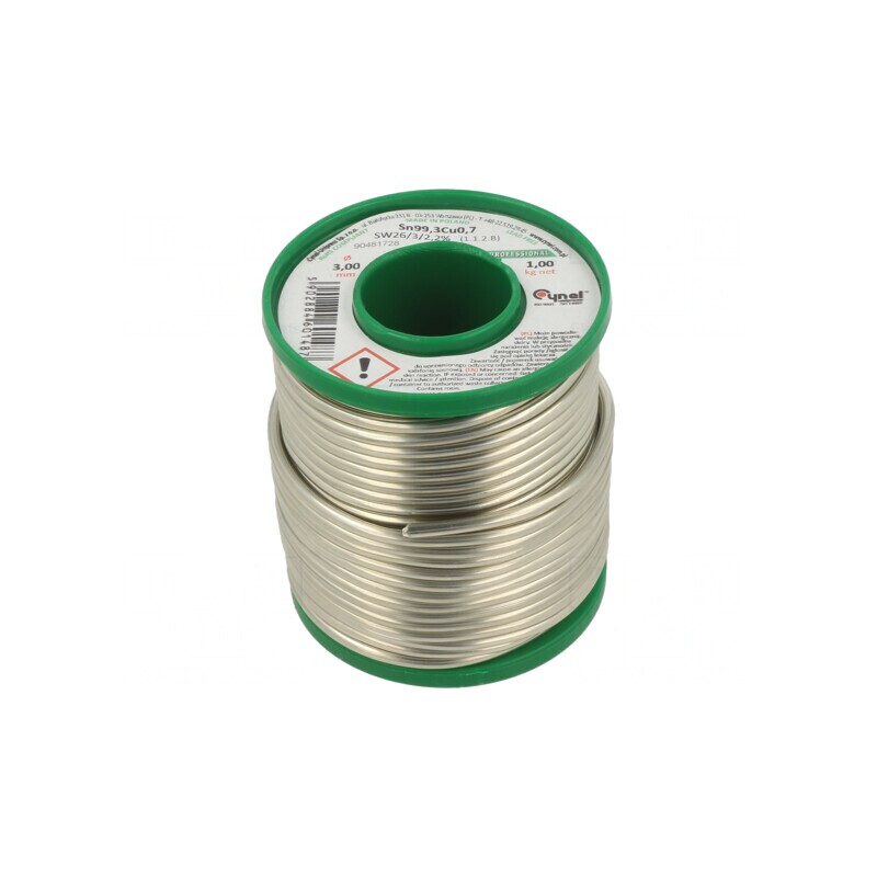 Sârmă de lipit fără plumb 3mm 1000g 227°C | Electronic-mag.ro | Componente Electronice