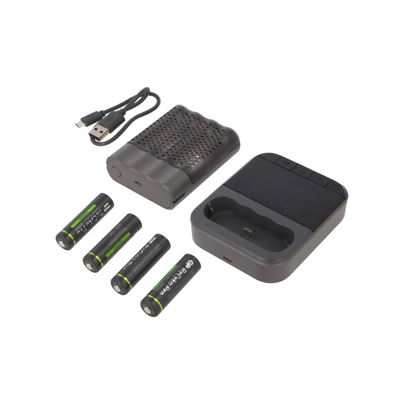 Încărcător Baterii Reîncărcabile Ni-MH GP ReCyko 4x2100mAh | Electronic-mag.ro | Componente Electronice Încărcător Baterii Reîncărcabile Ni-MH GP ReCyko 4x2100mAh | Electronic-mag.ro | Componente Electronice