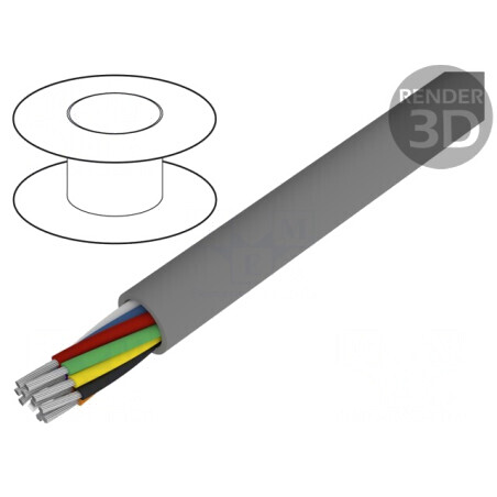 Cablu Alpha Essential 10x22AWG 30,5m Cu 300V | Electronic-mag.ro | Componente Electronice