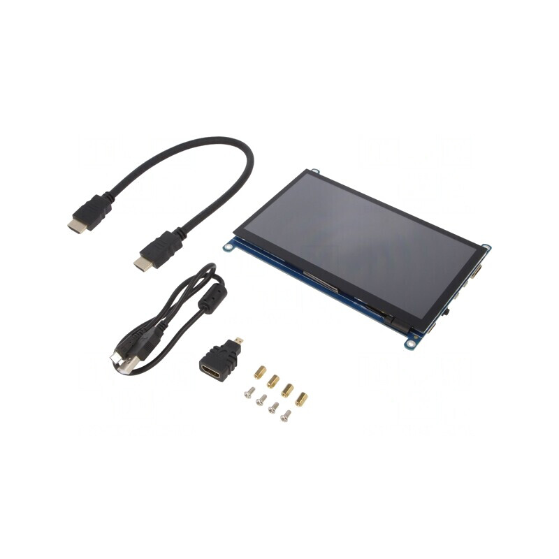 Ecran LCD Grafic 7" 1024x600 pentru Raspberry Pi 4B | Electronic-mag.ro | Componente Electronice Ecran LCD Grafic 7" 1024x600 pentru Raspberry Pi 4B | Electronic-mag.ro | Componente Electronice