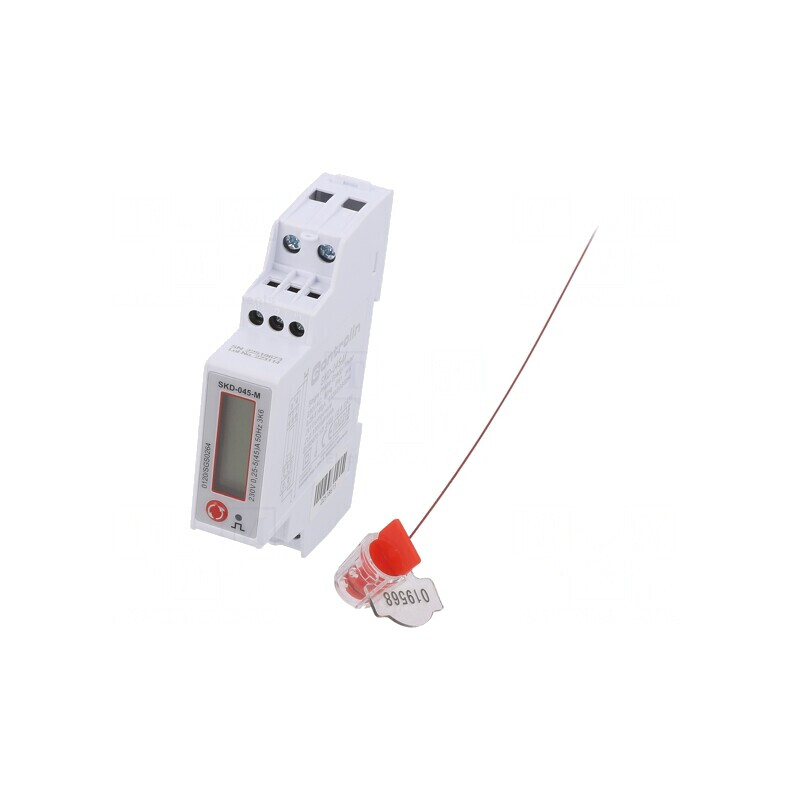 Contor Digital Monofazat pentru Șină DIN LCD | Electronic-mag.ro | Componente Electronice