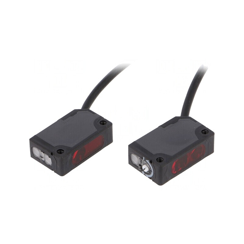 Senzor Fotoelectric PNP 10m LIGHT-ON Emițător-Receptor | Electronic-mag.ro | Componente Electronice
