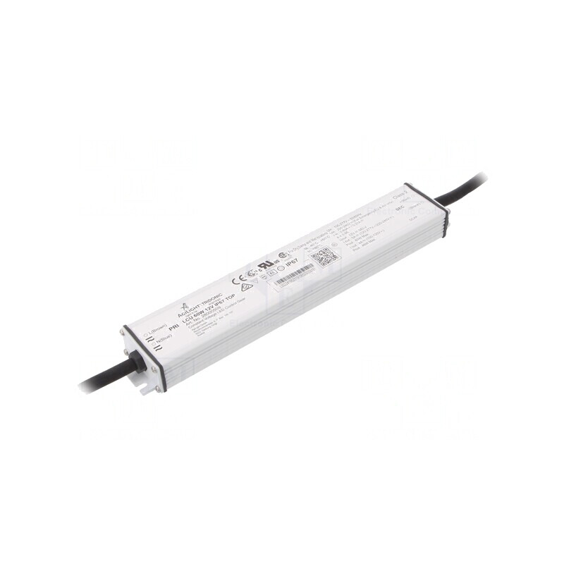 Alimentator LED 60W 12V IP67 | Electronic-mag.ro | Componente Electronice