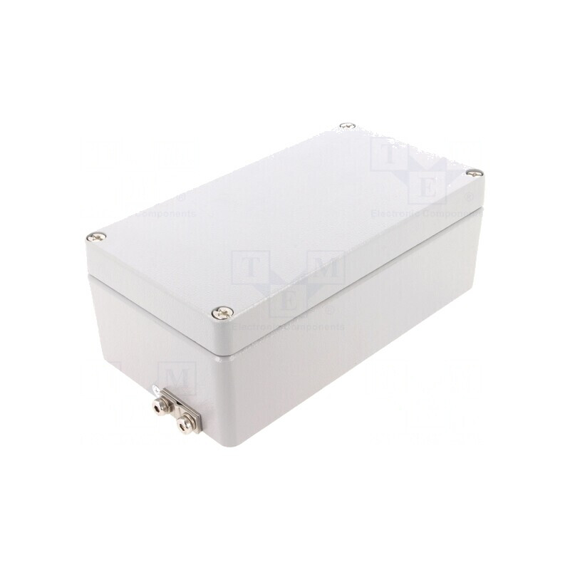 Carcasă universală aluminiu gri ATEX 120x220x81mm | Electronic-mag.ro | Componente Electronice