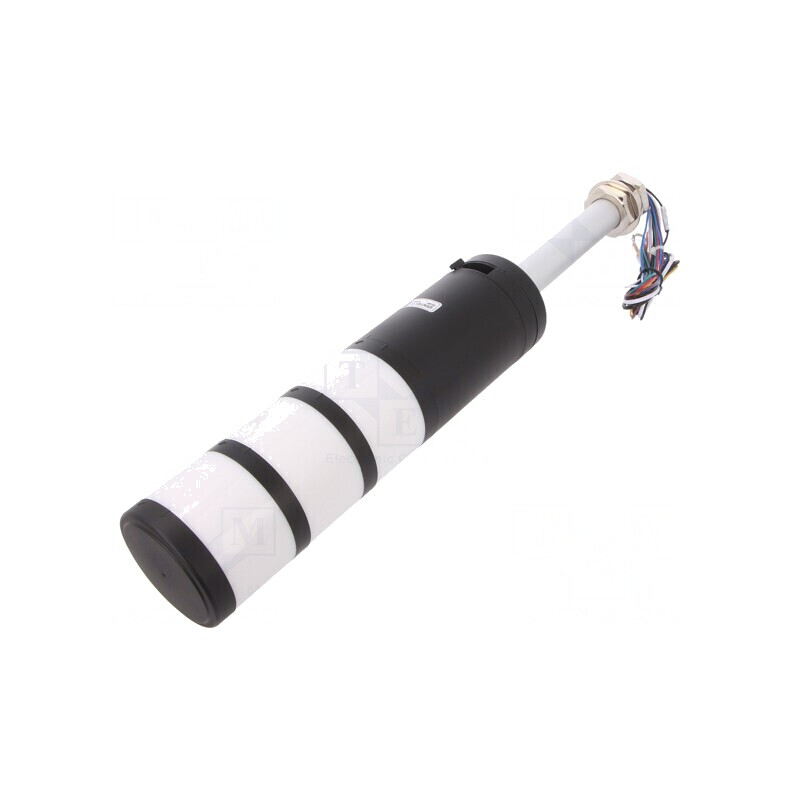 Coloană de Semnalizare LED Roșu/Ambră/Verde QTR70LF-BZ-3-24-RAG | Electronic-mag.ro | Componente Electronice