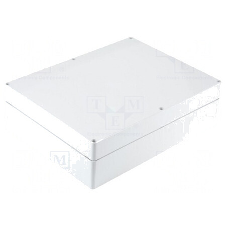 Carcasă universală ABS gri 230x300x87mm EURONORD | Electronic-mag.ro | Componente Electronice