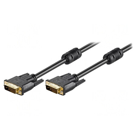 Cablu DVI-D 20m Negru | Electronic-mag.ro | Componente Electronice