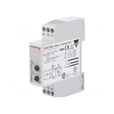 Timer Digital Programabil 0.1s-100h SPDT 24-240VAC | Electronic-mag.ro | Componente Electronice