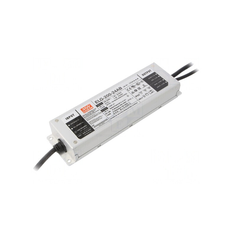 Alimentator LED 201,6W 24V 4,2-8,4A | Electronic-mag.ro | Componente Electronice
