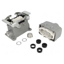 Conector HDC Tată Mamă 10B 10 PIN | Electronic-mag.ro | Componente Electronice