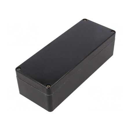 Carcasă Universală Neagră Klippon POK 75x190x55mm | Electronic-mag.ro | Componente Electronice