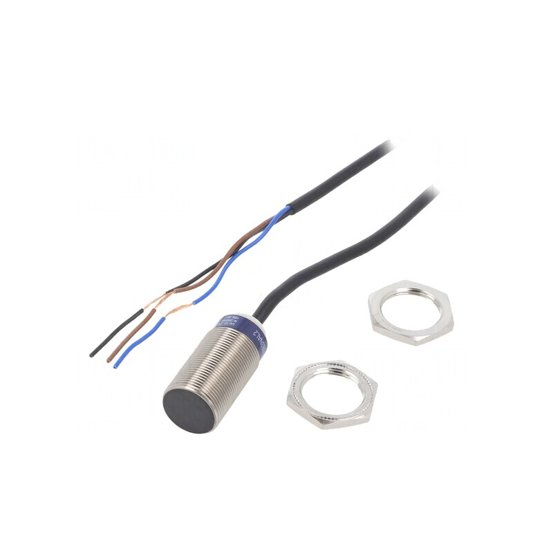 Senzor Inductiv NPN NO 0-8mm 12-24VDC M18 IP68 200mA | Electronic-mag.ro | Componente Electronice