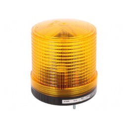 Semnalizator luminos flash ambră 24VDC IP44 | Electronic-mag.ro | Componente Electronice