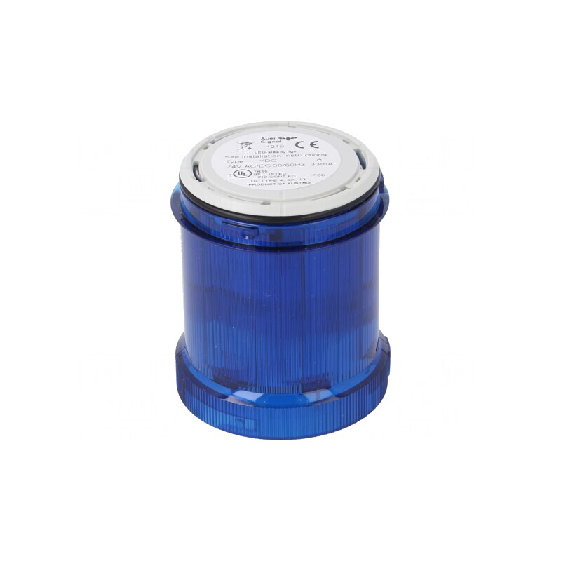 Semnalizator LED Albastru 24V IP66 | Electronic-mag.ro | Componente Electronice