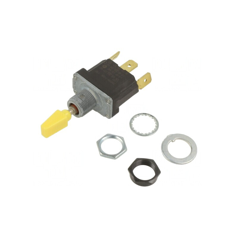 Comutator basculant 3 poziții cu conectori 6.35mm | Electronic-mag.ro | Componente Electronice