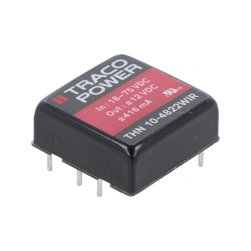 Convertor DC/DC 10W 18-75V la 12V/-12V | Electronic-mag.ro | Componente Electronice