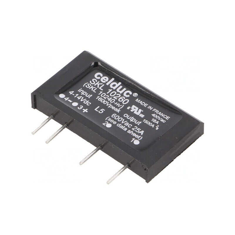 Releu Semiconductor SPST-NO 25A 24-690VAC | Electronic-mag.ro | Componente Electronice