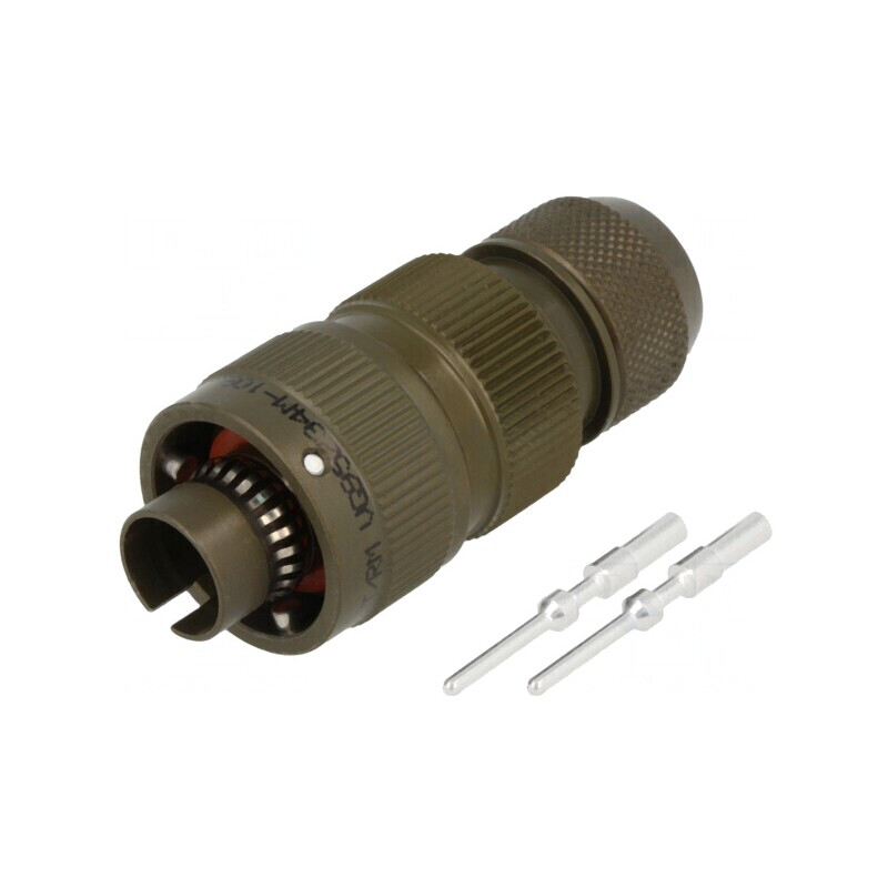 Conector militar 10SL mufă tată 2 pini | Electronic-mag.ro | Componente Electronice