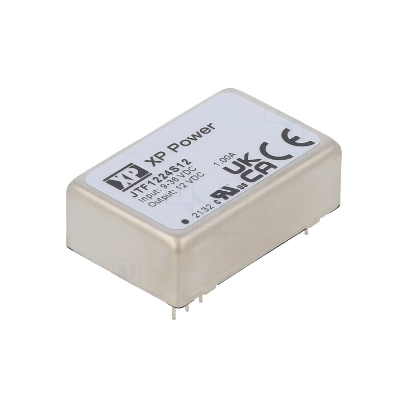 Convertor DC/DC 12W 12V 1000mA THT | Electronic-mag.ro | Componente Electronice