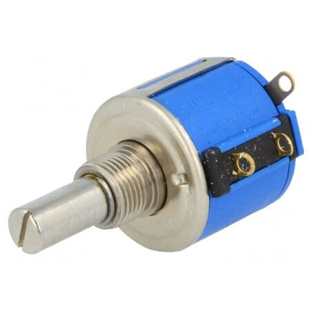 Potentiometru ax multitura 100kΩ 2W ±5% linear 6,35mm | Electronic-mag.ro | Componente Electronice