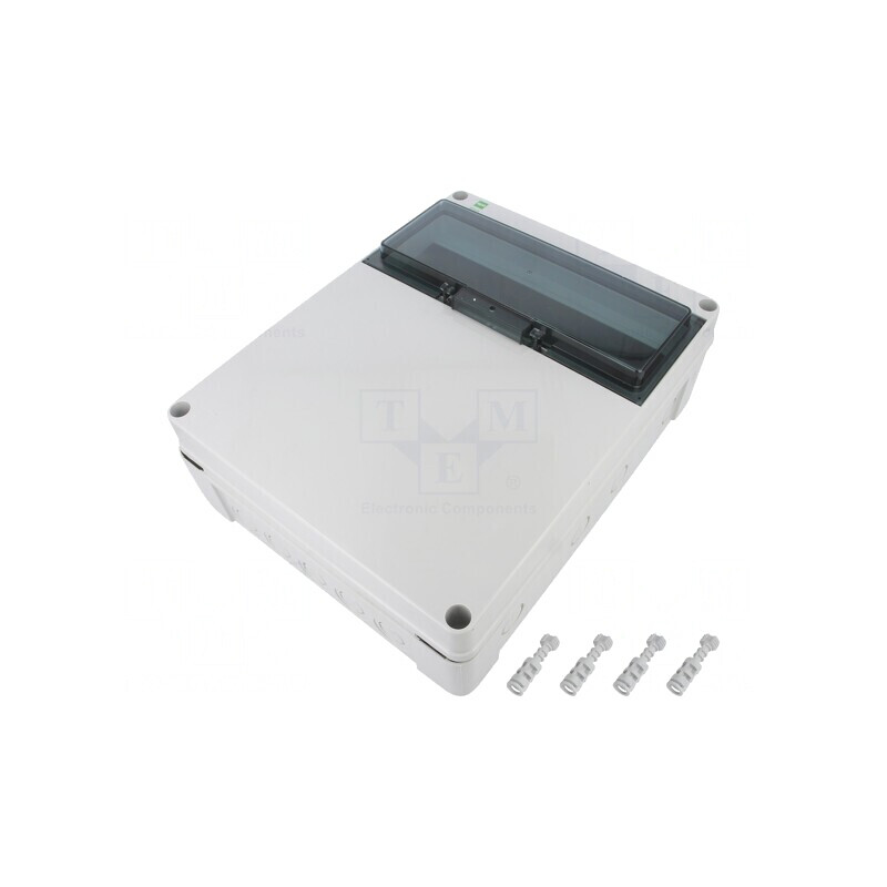 Carcasă pentru aparatură modulară IP65 gri deschis 13 | Electronic-mag.ro | Componente Electronice