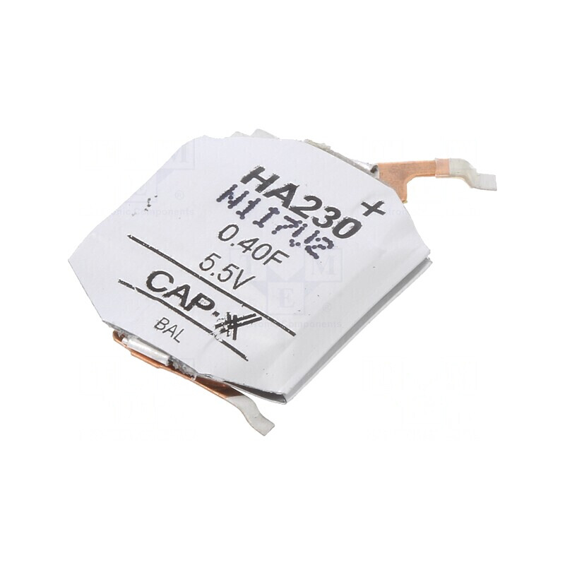 Supercondensator SMD 0.4F 5.5V 20x18x3.8mm | Electronic-mag.ro | Componente Electronice Supercondensator SMD 0.4F 5.5V 20x18x3.8mm | Electronic-mag.ro | Componente Electronice