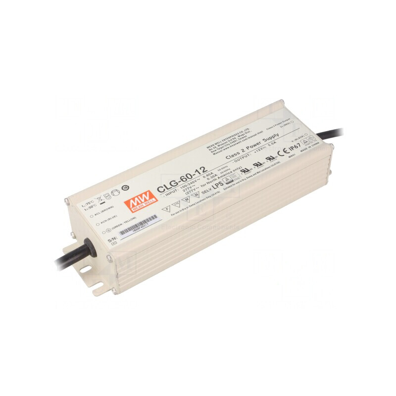Alimentator LED 60W 12V 5A | Electronic-mag.ro | Componente Electronice