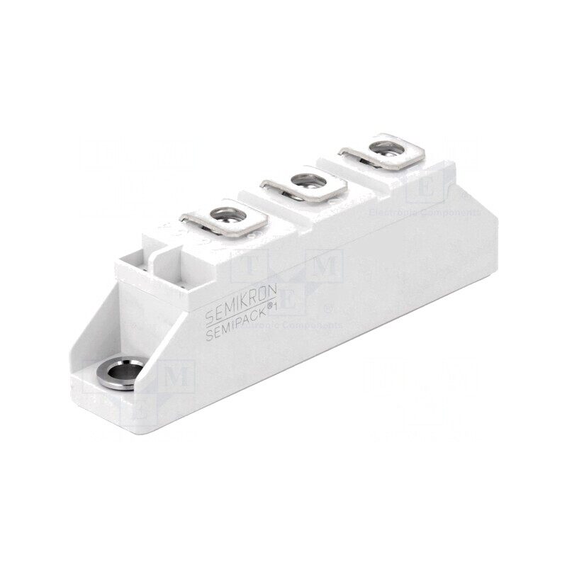 Diodă dublă în serie 1,4kV 100A SEMIPACK1 A10 175A | Electronic-mag.ro | Componente Electronice Diodă dublă în serie 1,4kV 100A SEMIPACK1 A10 175A | Electronic-mag.ro | Componente Electronice